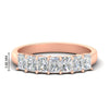 Load image into Gallery viewer, 1-carat-radiant-cut-seven-stone-diamond-wedding-band-in-rose-gold-FD8008RAB-1.00CT-NL-RG-HW
