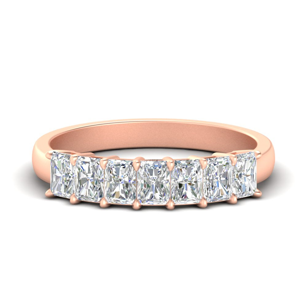 1-carat-radiant-cut-seven-stone-diamond-wedding-band-in-rose-gold-FD8008RAB-1.00CT-NL-RG