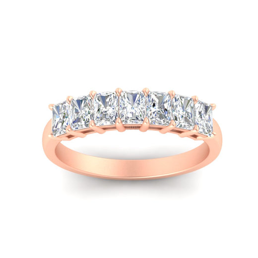 1-carat-radiant-cut-seven-stone-diamond-wedding-band-in-rose-gold-FD8008RABANGLE5-1.00CT-NL-RG