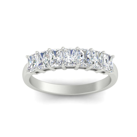 1-carat-radiant-cut-seven-stone-diamond-wedding-band-in-white-gold-FD8008RABANGLE5-1.00CT-NL-WG