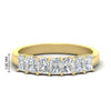 Load image into Gallery viewer, 1-carat-radiant-cut-seven-stone-diamond-wedding-band-in-yellow-gold-FD8008RAB-1.00CT-NL-YG-HW