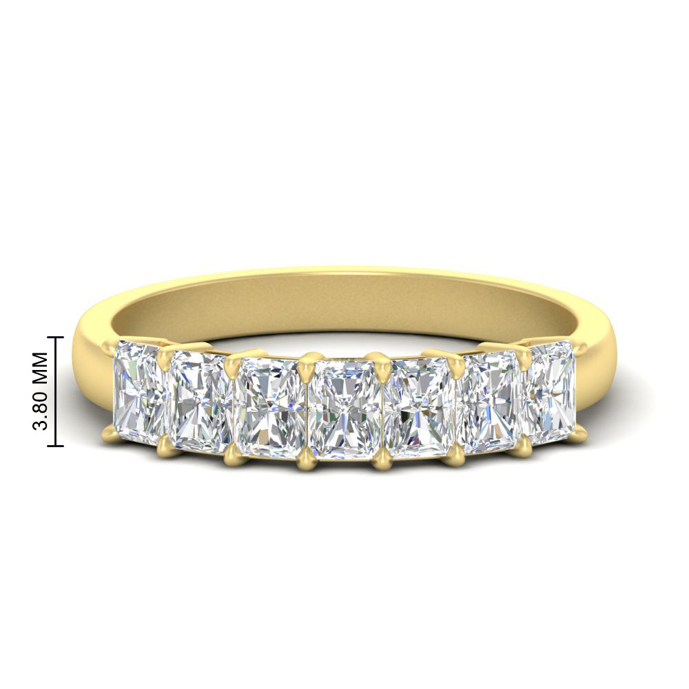 1-carat-radiant-cut-seven-stone-diamond-wedding-band-in-yellow-gold-FD8008RAB-1.00CT-NL-YG-HW