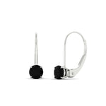 Load image into Gallery viewer, 1-carat-round-black-diamond-lever-back-earrings-in-white-gold-FDEAR9225ROGBLACK-1.00CT-NL-WG
