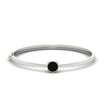 Load image into Gallery viewer, Simple Solitaire Bangle Bracelet