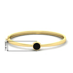 Load image into Gallery viewer, Simple Solitaire Bangle Bracelet