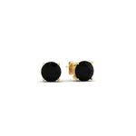 Load image into Gallery viewer, 1-carat-round-black-diamond-stud-earring-for-women-in-yellow-gold-fdear10411rogblackangle1-1.00ct-nl-yg_52355119-de3a-4121-a507-555e57290cbb.jpg?v=1765339396
