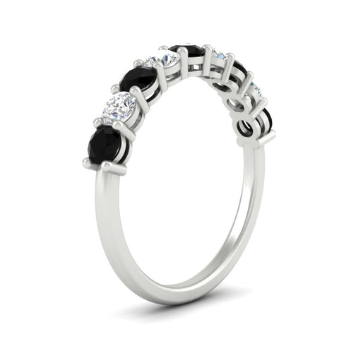 1-carat-round-cut-9-stone-black-diamond-wedding-band-in-white-gold-FD80089BGBLACKANGLE2-1.00CT-NL-WG