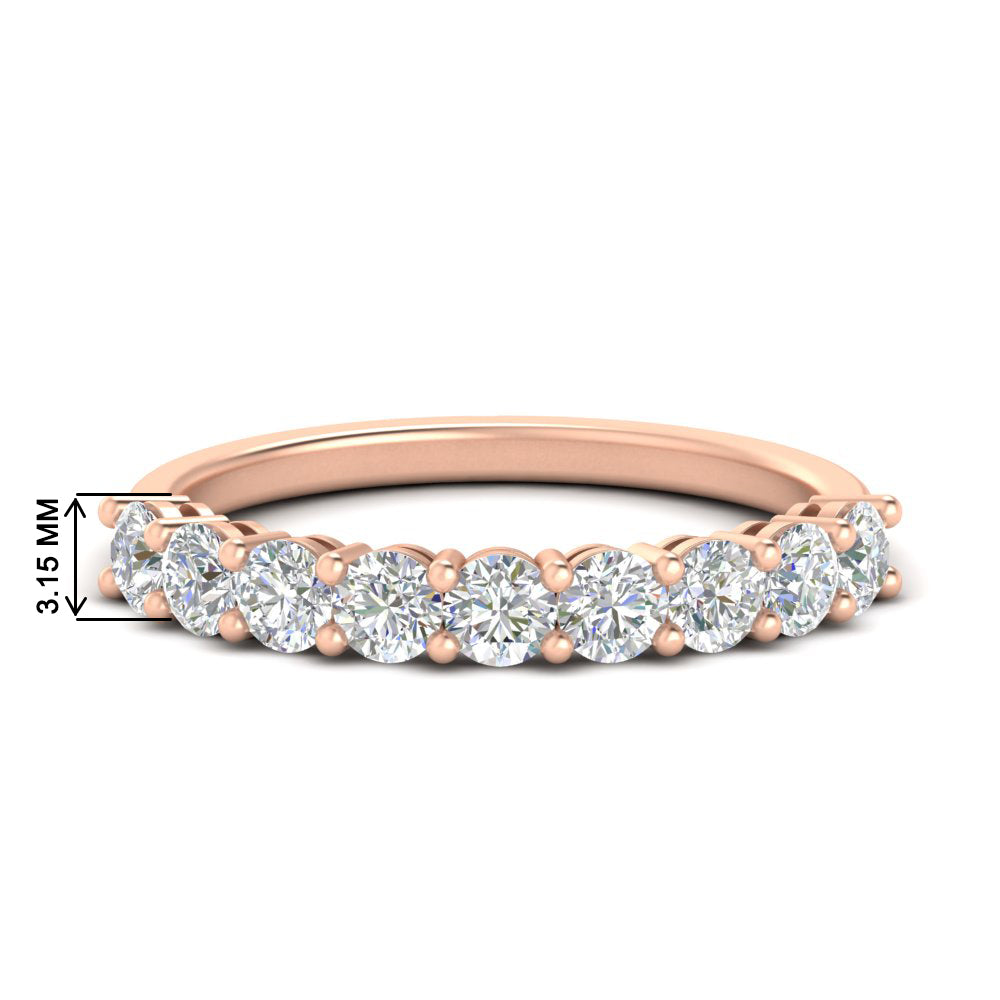 1-carat-round-cut-9-stone-diamond-wedding-band-in-rose-gold-FD80089B-1.00CT-NL-RG-HW