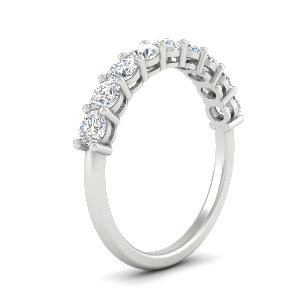 1-carat-round-cut-9-stone-diamond-wedding-band-in-white-gold-FD80089BANGLE2-1.00CT-NL-WG