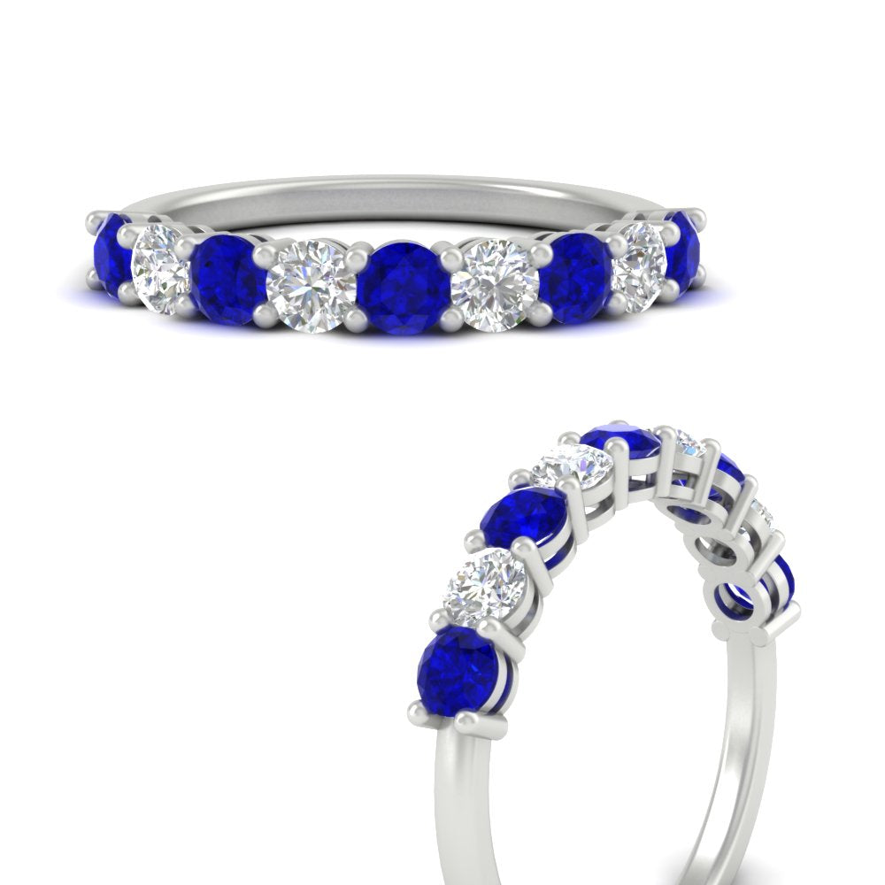 1-carat-round-cut-9-stone-sapphire-wedding-band-in-white-gold-FD80089BGSABLANGLE3-1.00CT-NL-WG