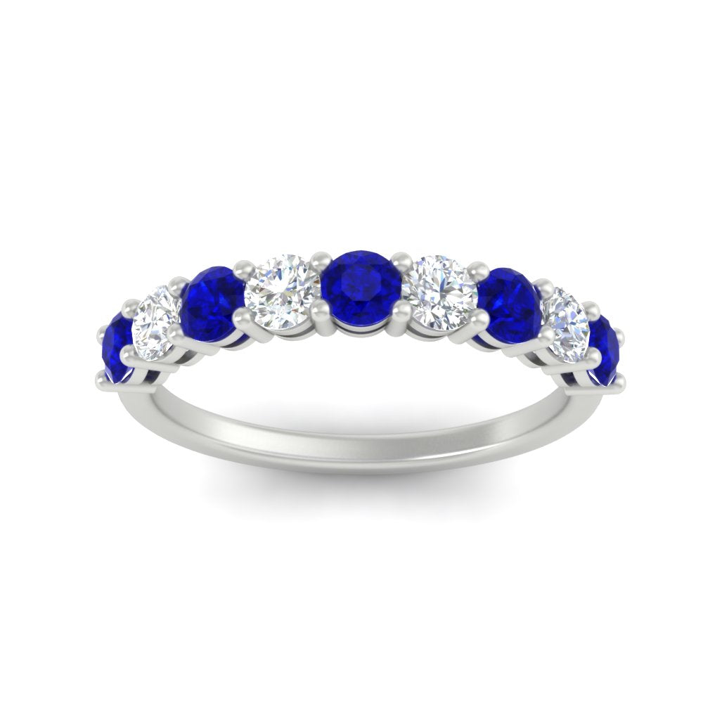 1-carat-round-cut-9-stone-sapphire-wedding-band-in-white-gold-FD80089BGSABLANGLE5-1.00CT-NL-WG