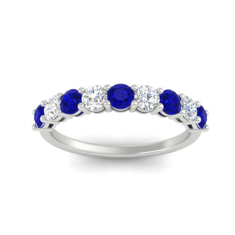 1-carat-round-cut-9-stone-sapphire-wedding-band-in-white-gold-FD80089BGSABLANGLE5-1.00CT-NL-WG