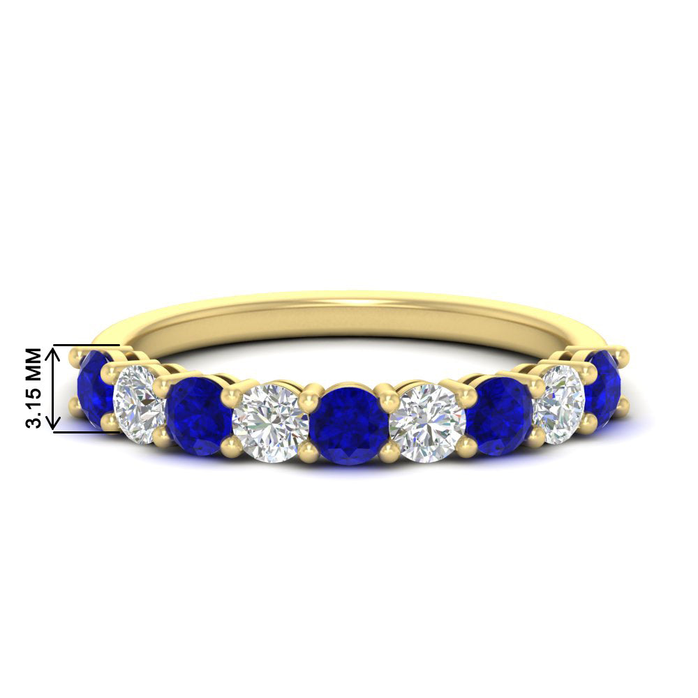 1-carat-round-cut-9-stone-sapphire-wedding-band-in-yellow-gold-FD80089BGSABL-1.00CT-NL-YG-HW