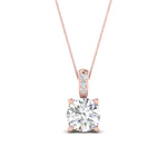 Load image into Gallery viewer, 1-carat-round-cut-diamond-filigree-pendant-in-FDPD86802RO1.0CTANGLE2-NL-RG
