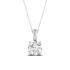 Load image into Gallery viewer, 1-carat-round-cut-diamond-filigree-pendant-in-FDPD86802RO1.0CTANGLE2-NL-WG