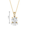 Load image into Gallery viewer, 1-carat-round-cut-diamond-filigree-pendant-in-FDPD86802RO1.0CTANGLE2-NL-YG