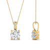 Load image into Gallery viewer, 1-carat-round-cut-diamond-filigree-pendant-in-FDPD86802RO1.0CTANGLE2-NL-YG