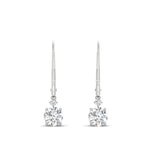 Load image into Gallery viewer, 1-carat-round-diamond-dangle-lever-back-earring-in-white-gold-FDEAR11242-1.00CT-NL-WG.jpg