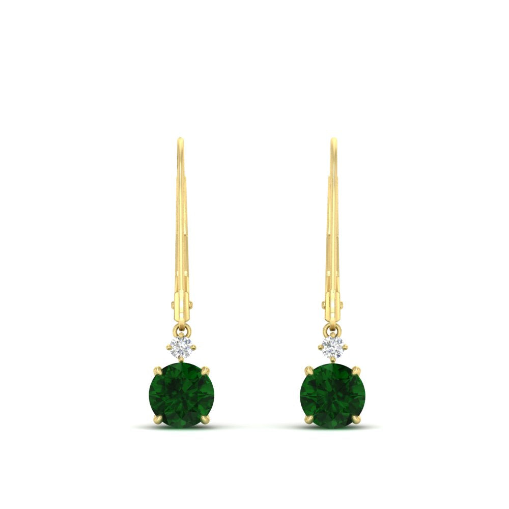 1-carat-round-diamond-dangle-lever-back-earring-with-emerald-in-yellow-gold-FDEAR11242GEMGR-1.00CT-NL-YG.jpg