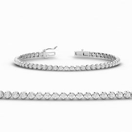 Round Tennis Bracelet For Her