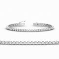 Thumbnail 2 - 1-carat-round-diamond-tennis-bracelet-in-white-gold-fdbrc10792hand-1-00-ct-wg