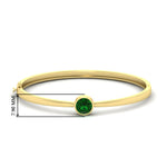 Load image into Gallery viewer, Simple Solitaire Bangle Bracelet