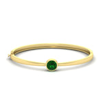 Load image into Gallery viewer, Simple Solitaire Bangle Bracelet