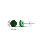 Load image into Gallery viewer, 1-carat-round-emerald-stud-earring-for-women-in-white-gold-fdear10411rogemgrangle2-1.00ct-nl-wg-hw_413b23c8-492e-4390-a4f5-7345b43f4265.jpg?v=1765339407
