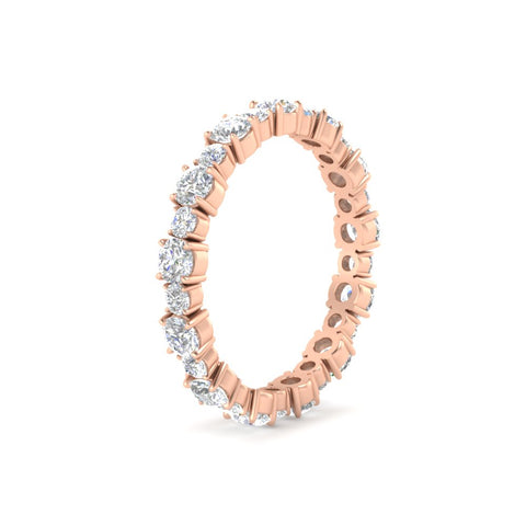 1 Carat Round Graduated Diamond Eternity Band