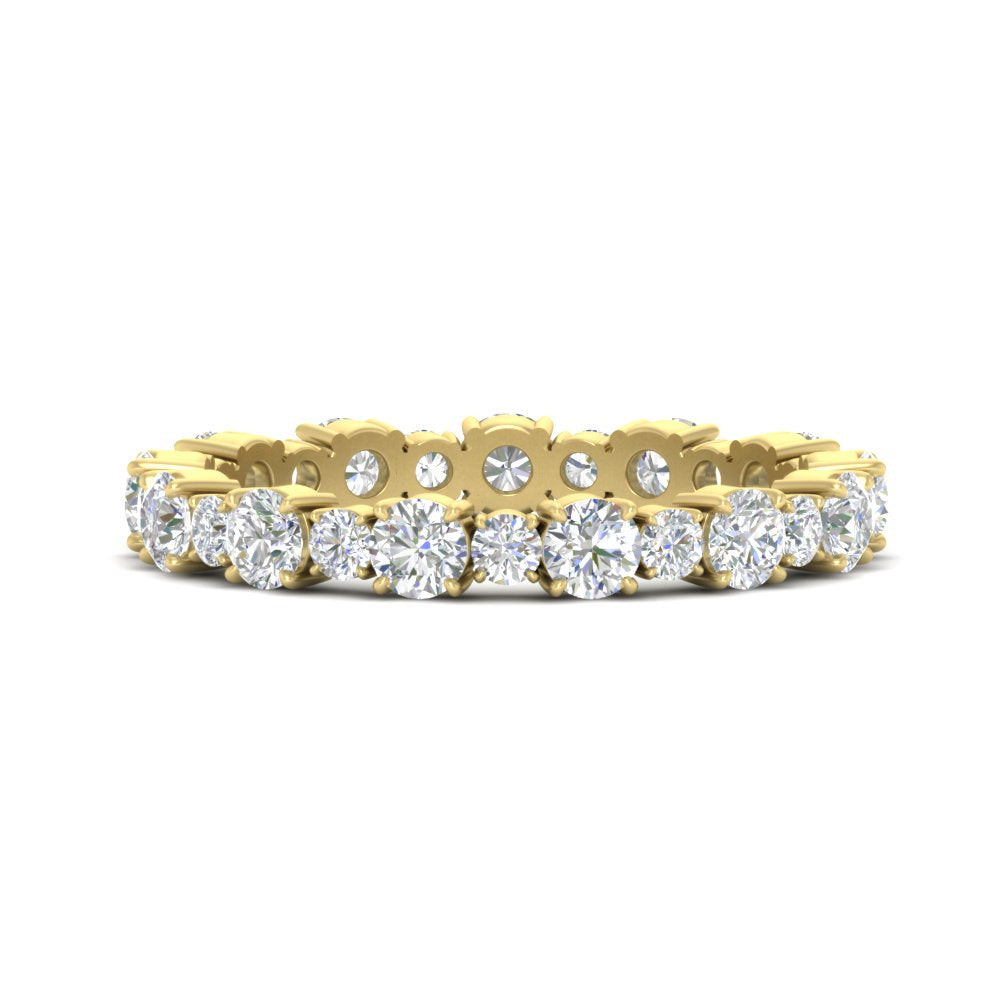 1 Carat Round Graduated Diamond Eternity Band