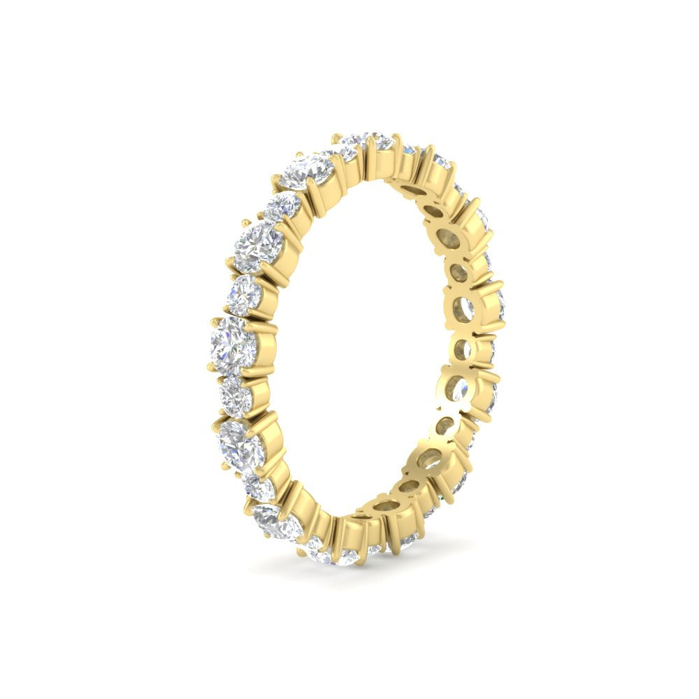 1 Carat Round Graduated Diamond Eternity Band