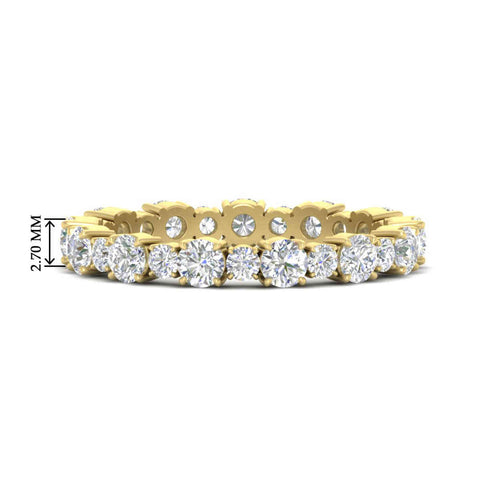 1 Carat Round Graduated Diamond Eternity Band
