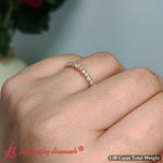 Load image into Gallery viewer, 1-carat-round-graduated-diamond-eternity-band-in-yellow-gold-fdewb10256ro-2