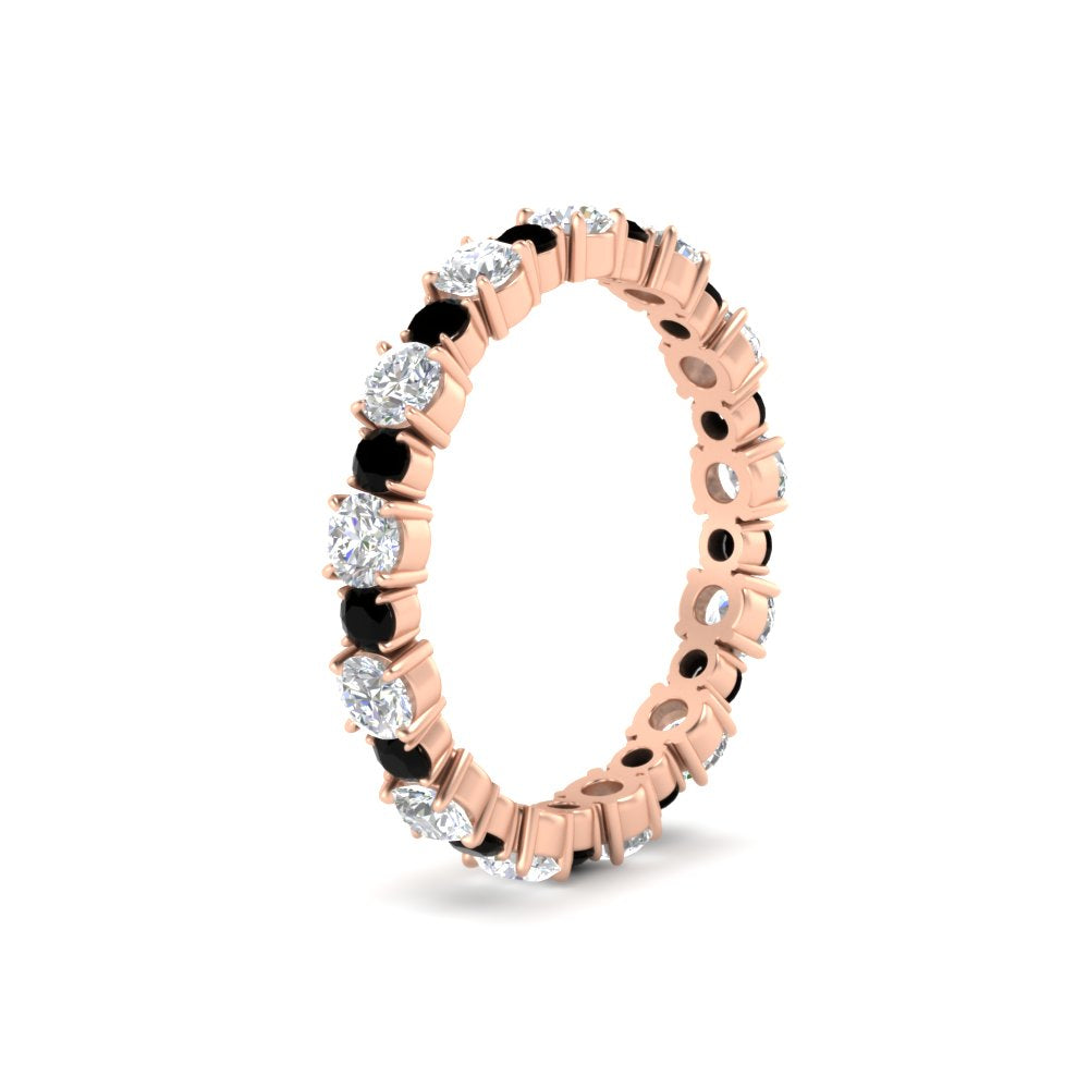 1 Carat Round Graduated Diamond Eternity Band