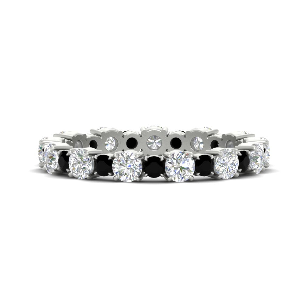 1 Carat Round Graduated Diamond Eternity Band