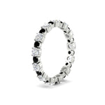 Load image into Gallery viewer, 1 Carat Round Graduated Diamond Eternity Band