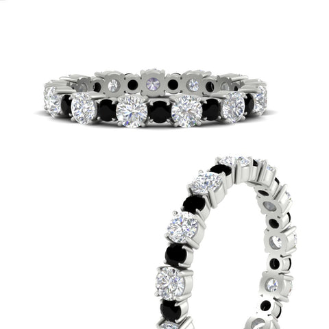 1 Carat Round Graduated Diamond Eternity Band