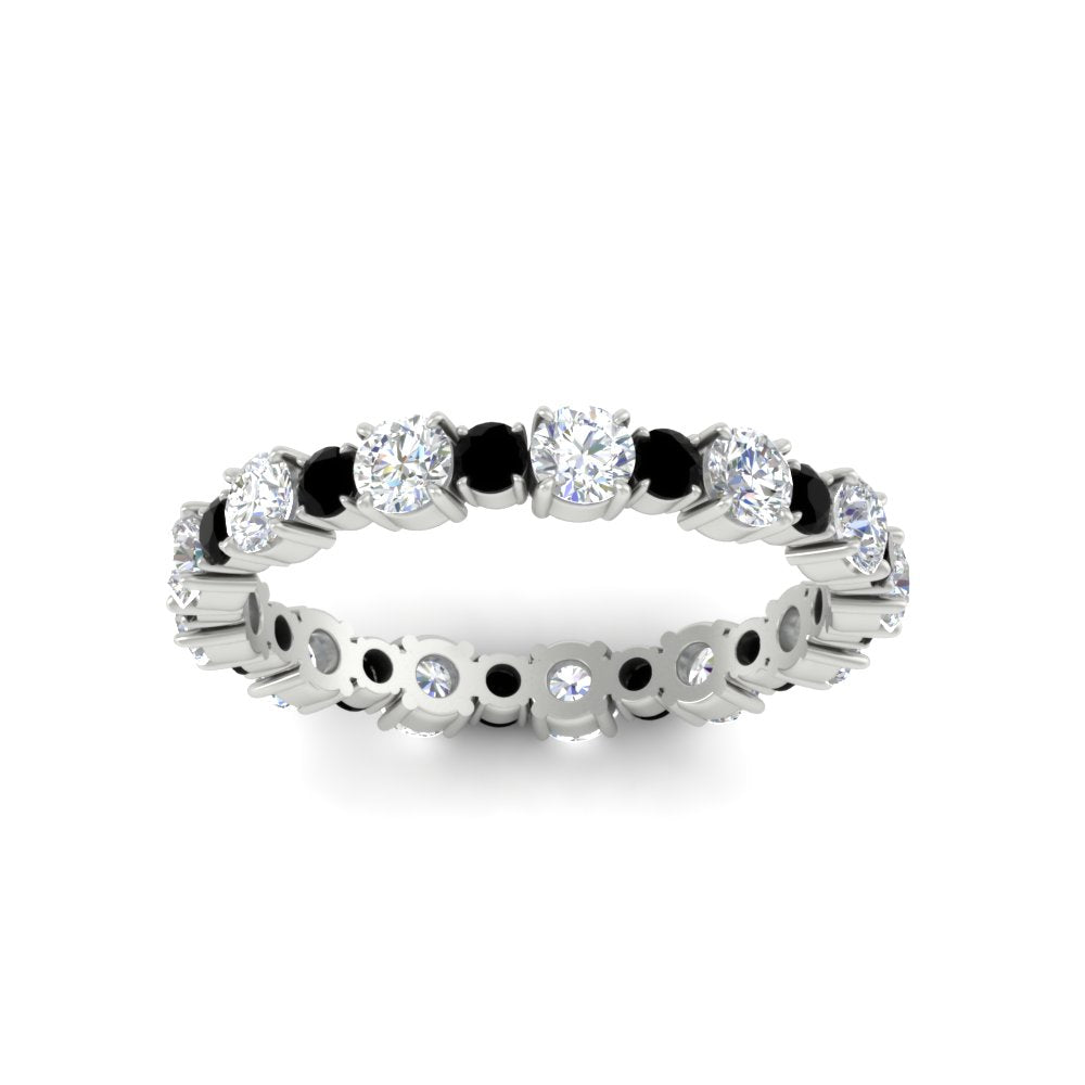 1 Carat Round Graduated Diamond Eternity Band