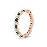 Load image into Gallery viewer, 1 Carat Round Graduated Diamond Eternity Band