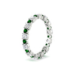 Load image into Gallery viewer, 1 Carat Round Graduated Diamond Eternity Band
