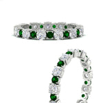 Load image into Gallery viewer, 1 Carat Round Graduated Diamond Eternity Band