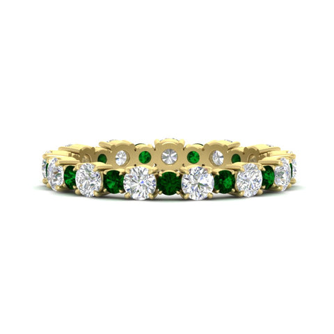 1 Carat Round Graduated Diamond Eternity Band