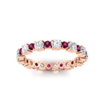 Load image into Gallery viewer, 1 Carat Round Graduated Diamond Eternity Band