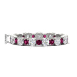 Load image into Gallery viewer, 1 Carat Round Graduated Diamond Eternity Band