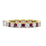 Load image into Gallery viewer, 1 Carat Round Graduated Diamond Eternity Band