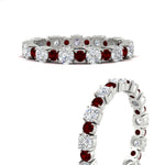 Load image into Gallery viewer, 1 Carat Round Graduated Diamond Eternity Band