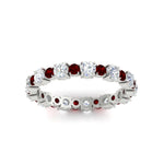 Load image into Gallery viewer, 1 Carat Round Graduated Diamond Eternity Band