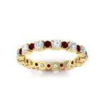 Load image into Gallery viewer, 1 Carat Round Graduated Diamond Eternity Band