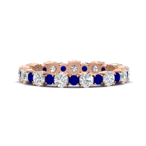 1 Carat Round Graduated Diamond Eternity Band
