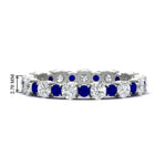 Load image into Gallery viewer, 1 Carat Round Graduated Diamond Eternity Band